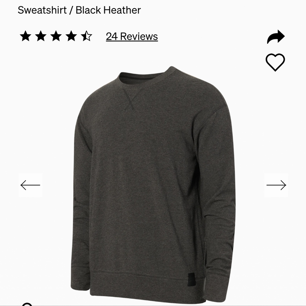 Saxx 3Six Five Long Sleeve Crew